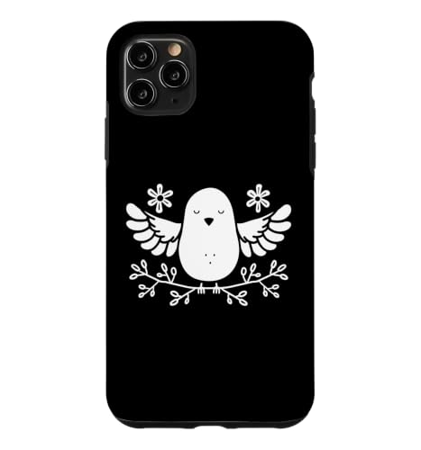 Bird Small Dove of Peace Minimalist Simple Dove Case for iPhone 11 Pro Max
