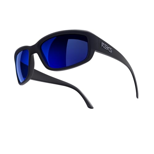 REKS Wrap around Sunglasses - Unbreakable frame