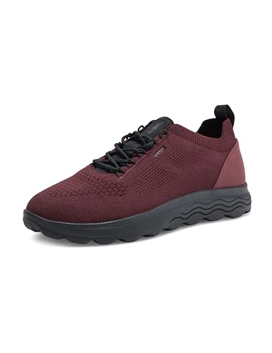 Geox U Spherica, Zapatillas Hombre, Rojo, 41 EU