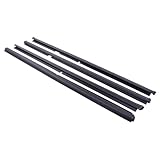 ApplianPar Window Sweep Outer Weatherstrip Trim Molding Kit for Jeep Grand Cherokee 1999-2004 Front and Rear Set of 4