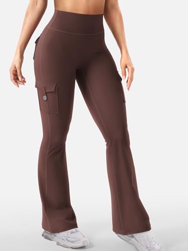 Image of YEOREO CoreFlex Women Workout Flare Leggings