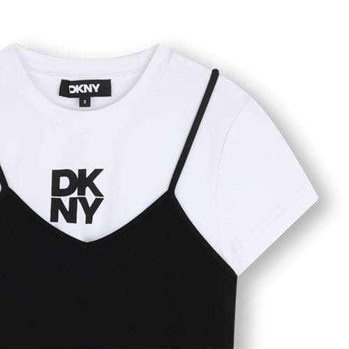 Vestido DKNY de niña ropa infantil negra casual talla 4 años 6