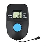 Linnkyfloa Monitor de máquina de remo LCD contador electrónico con carcasa ABS, pistas y calorías, compatible con múltiples equipos de fitness, instalación en versión negra