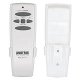 Hampton Bay Replacement for UC7078T Remote Control Only and Includes Wall Mount for Hampton Bay Ceiling Fans + 1 Year Warranty - CHQ7078T, UC7078T, FAN-HD, HD5 (Standard - RR7079T)