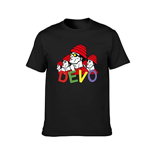 Photo de Devo Band Band Music T-Shirt Unisex Black Mens Tees M