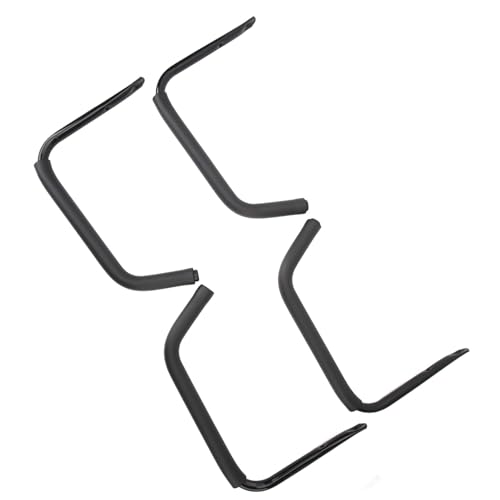 4pcs Kayak Storage Hook Rack Universal Space Saving Iron Canoe Wall Mounted Hooks for Boat RV Garage (S)