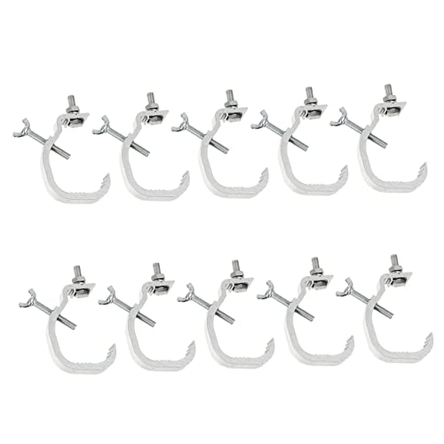 Crochets pour lampes LED résistants de suspension de scène lot de 10 pièces