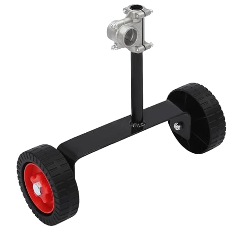 Adjustable Height String Trimmer Support Wheel,Walk Behind Support Wheel,Trimmer Auxiliary Attachment for Most Backpack Mowers, Electric Mowers