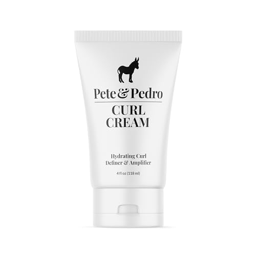 Pete & Pedro CURL CREAM - Hydrating Curls Hair Definer & Amplifier For Men & Women | Natural Shine &...