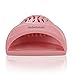 MelodySusie Portable Mini Cute Size Handy Nail Fan for Drying Regular Nail Polish – Battery Operated (Pink)