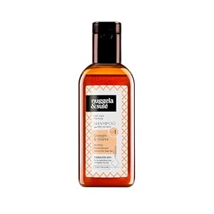 Nuggela & Sulé Shampooing Nº1 – Force & Volume. Avec Extrait d’Oignon Rouge et Glycogène Marin. Renforce. Stimule la Croissance. Freine la Chute des Cheveux. 1 x 100 ml Format Voyage