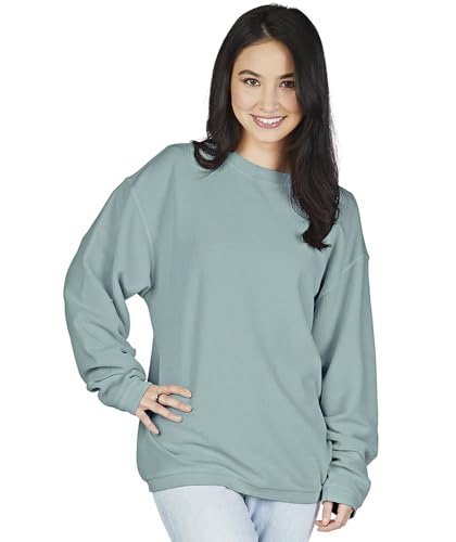 Image of Charles River Apparel Unisex Camden Crew Neck Sweatshirt, Men's & Women's Relaxed Pullove