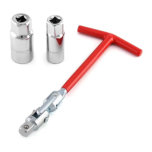 Chiave Combinata Chiave A Bussola Per Smontaggio Sonda Lambda 22 Mm - Attrezzo Professionale 1/2, Marca HOYO, Ideale Per Autofficine Chiave Smart