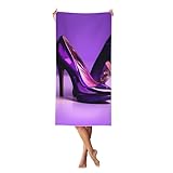 Photo Gallery longzehao telo mare in velluto color pesca, ad asciugatura rapida, leggero, elegante, viola, con stampa rossetto, per spiaggia, bagno, piscina, palestra, yoga Photo Gallery longzehao telo mare in velluto color pesca, ad asciugatura rapida, leggero, elegante, viola, con stampa rossetto, per spiaggia, bagno, piscina, palestra, yoga