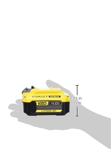 Stanley FatMax Akku Starter-Kit – 18V, 2x 2.0Ah Li-Ion Akkus + Schnellladegerät, V20-System