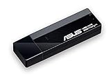 Fréquence 2,4 GHz ASUS USB-N13 - USB Clé Wi-FI/Adaptateur Wi-FI N300 (Revêtement plaqué Or)