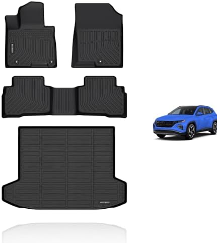 Amazon.com: HAFIDI All Weather Car Floor Mats & Cargo Liner for 2022 ...