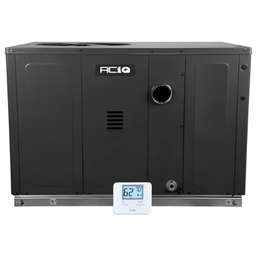 ACiQ 3.5 Ton 13.4 SEER2 80,000 BTU Gas Package Unit with Thermostat - R32 Downflow/Horizontal | 81% AFUE Natural Gas AC/Heating System