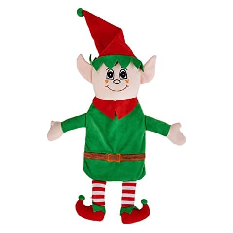 Elf 3D Hot Water Bottle with Plush Cover Cover