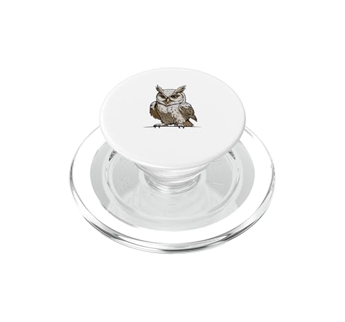 PopGrip pour MagSafe Hibou Abstrait PopSockets support magnétique pour smartphone