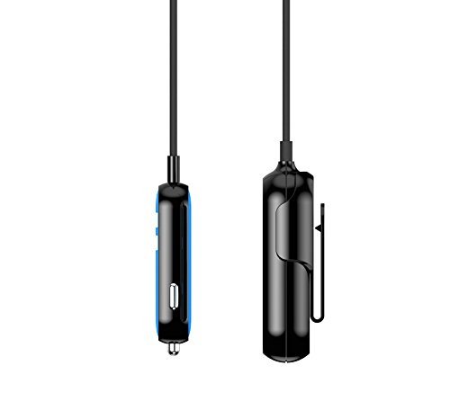RapidX X5 Car Charger with 5 USB Ports for iPhone and Android Blue - Thumbnail 4