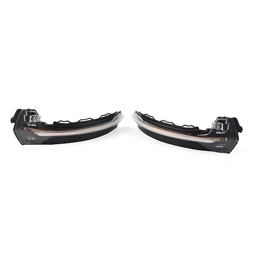 FSFY Car Side Mirror Dynamic Turn Signal Light for Audi A3 S3 RS3 8V 2012-2020,clear