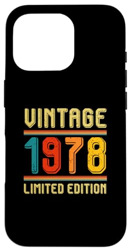 48�� �����Y ���f�B�[�X ���g�� ���B���e�[�W 1978 ����� �X�}�z�P�[�X iPhone 16 Pro �p