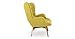 Kardiel Grant Featherston Contour Style Wing Chair & Ottoman with Ash Legs, Cashmere Wool