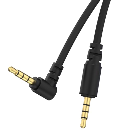 Câble audio 3.5 mm stéréo 90° anti-torsion pour Barracuda X