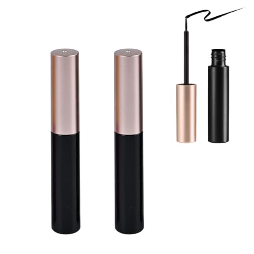 Eyeliner Liquido Magnetico Eyeliner Magnetico per Ciglia Finte Magnetiche Long Lasting Impermeabile Asciugatura Rapida,Regali per Donne,Nero,2 Pezzi,Stile 1