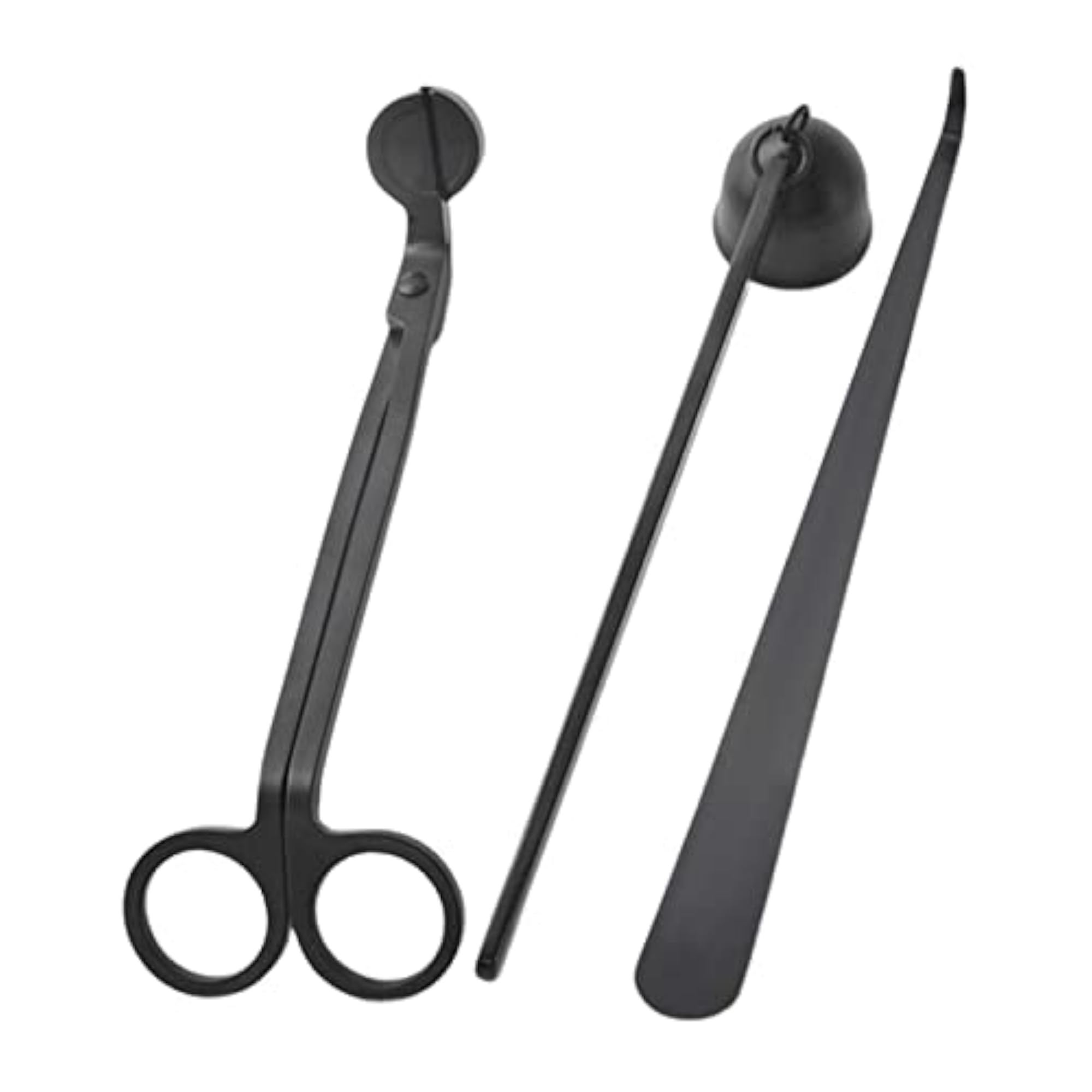 3 in 1 Candle Snuffer Accessory Set, Black