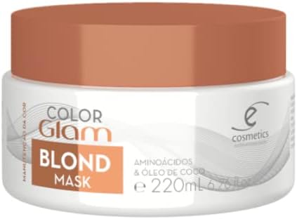 Color Glam Blond Mask 220 ml - Ecosmetics