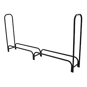 Brandhoutrekken Black Fornuis Smeedijzeren Grote Logboeken Bin Open Haard Gereedschap Indoor Outdoor Brandhout Rack…