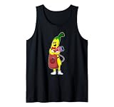 Banana Peluquero Secador de pelo Camiseta sin Mangas