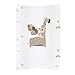 Ceba Baby Matelas à Langer Bebe souple 70x50 cm, 80x50 cm Lavable pour Filles et Garçons - girafe 70x50 cm