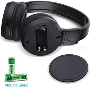 Portable Personal FM Radio Headphones with Best Reception,Foldable FM Headset Radio Receiver for Meeting, Daily Works, Hiking, Jogging, 2 AAA Battery Operated (Not Included) - Image 4