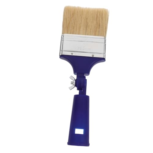 DOITOOL Student Supplies Essential Oil Paint Brush for Walls Stain Brush 270° Adjustment Detail Painting Tool for Smooth Application