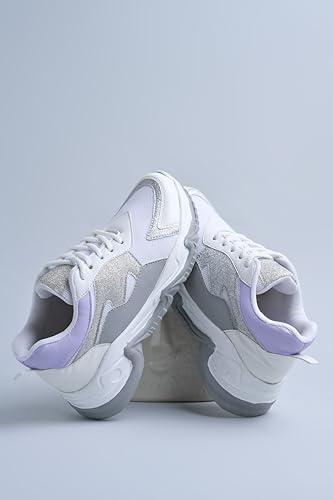 Image of JM LOOKS Women's Chunky Sneakers Casual Shoes Stylish, Durable, and Perfect for Any Occasion