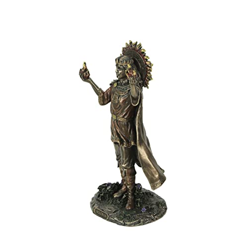 Estatua de Belenus Dios Celta de Bronce y Resina 9.25 in miniatura 2