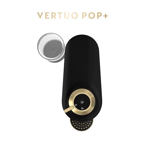 Nespresso Vertuo Pop+ Coffee & Espresso Maker by Breville, Black & Gold - image 7