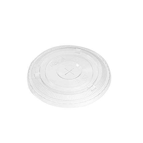 Karat C-KC626TS 98mm Diameter Flat Lids for Karat Cold Cups, Case of 1000