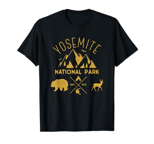 Yosemite National Park California Souvenir Gift T-Shirt
