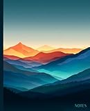 Mountain Trails & Sunset Tales: A Writing Journal for Dreamers, Hikers, and Soul Searchers: Blue Ridge Mountain Cover | A 120-Page Narrow-Ruled ... Great for Travel, Journaling, or Gift-Giving