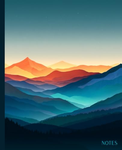 Mountain Trails & Sunset Tales: A Writing Journal for Dreamers, Hikers, and Soul Searchers: Blue Ridge Mountain Cover | A 120-Page Narrow-Ruled ... Great for Travel, Journaling, or Gift-Giving