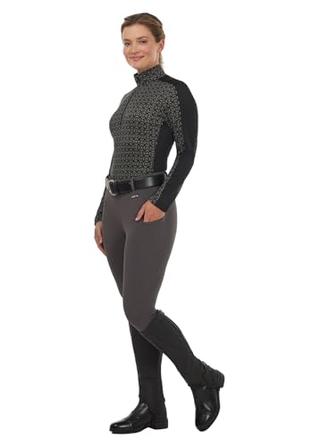Image of Kerrits Women's Coolcore Full Leg Grip Horse Riding Tights - Cooling Equestrian Leggings, Silicone Grip, Pockets