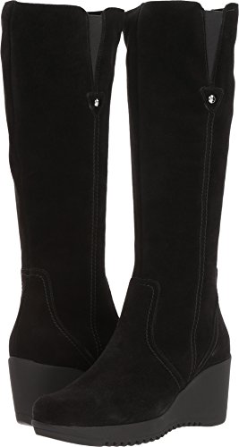 La Canadienne Grace Black Suede 8 M (B)