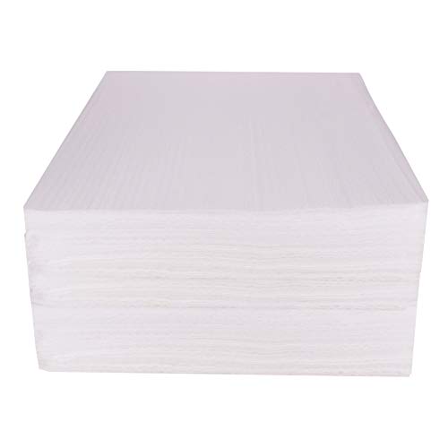 100 Pack 12” X 12" Foam Wrap Sheets Cushioning For Moving, Shipping, Packaging, Storage-Safely Cushion Wrap For Dishes, China, Furniture, Glasses ( 1.0 Mm Thickness) By Zmybcpack #TOP2