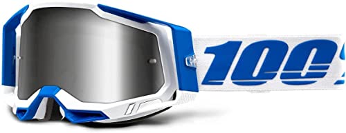 100% Racecraft 2 Adult Off-Road Motorcycle Goggles - Isola/Flash Silver/One Size #TOP26