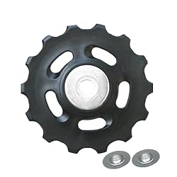 Polea Desviador Trasero Bicicleta,Rueda Guía Desvi...: Protección : Doble protección previene entrada de y agua, rodamientos sellados garantizan durabilidad prolongada Resistencia al desgaste: Construida para durar con material fuerte y de alta resistencia, esta polea desviadora reduce la pérdida por fri...