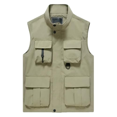 Chaleco informal para hombre ideal para trabajo en primavera y verano